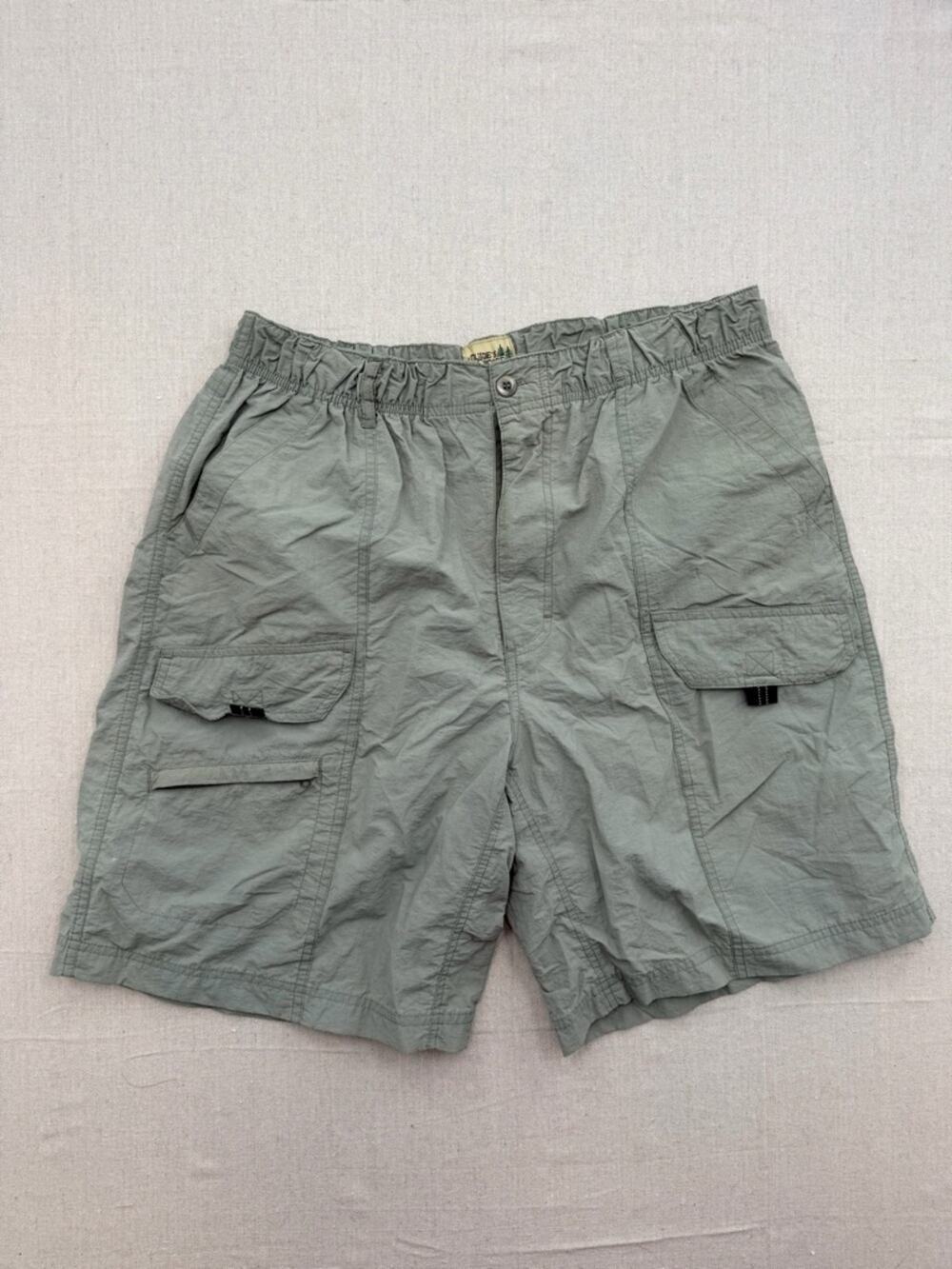 Guides Choice Men's Casual Cargo Shorts in Sage Green